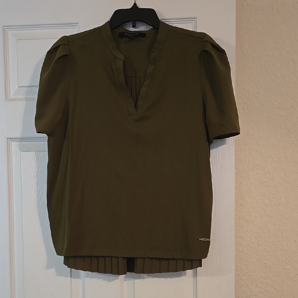 Olive Green Women's Top